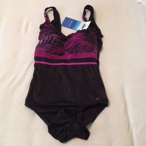 Black & Purple One Piece